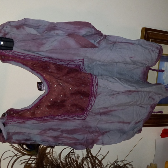 Free People tie die crop top - Picture 2 of 4